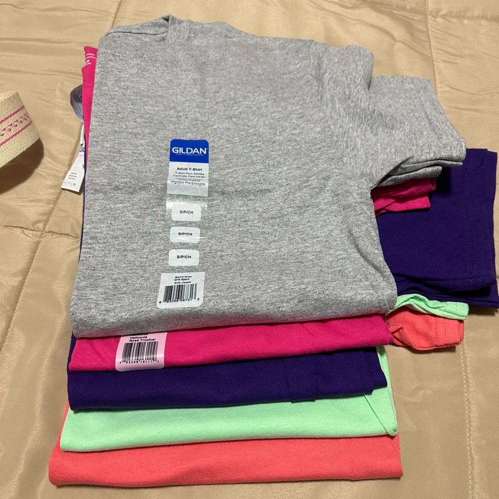 Gildan T-Shirts-5 pack